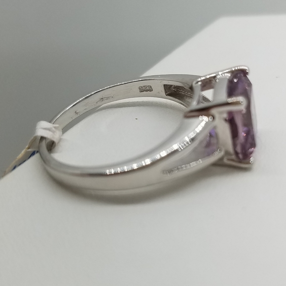 Sz 8 Sterling Silver Ametrine Ring - Picture 6 of 6